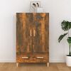 vidaXL Highboard Smoked Oak Engineered wood Large Highboard