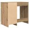 vidaXL Desk Artisan oak Engineered wood Medium Desk Rectangular