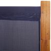 vidaXL 3-Panel Room Divider Dark Blue 82.7"x70.9"