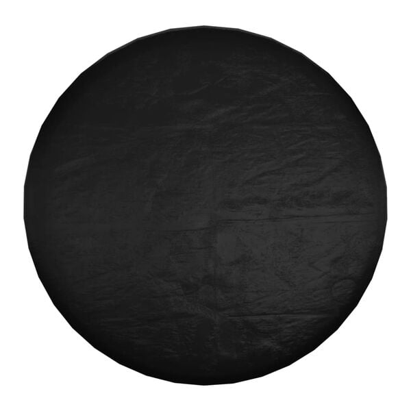 vidaXL Garden Furniture Cover Black Polyethylene, Aluminum