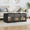 vidaXL Coffee Table Black Engineered Wood Medium Coffee Table