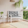 vidaXL Garden Bench Cushion Set of 2 Grey