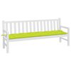 vidaXL Garden Bench Cushion Bright Green Oxford fabric (100% polyester)