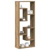 vidaXL Wall Shelf Artisan Oak 14.2"x6.3"x35.4" Engineered Wood