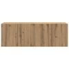 vidaXL TV Cabinet Set of 2 Artisan Oak Engineered wood Medium