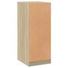 vidaXL Wardrobe Sonoma oak Engineered wood Compact Wardrobe