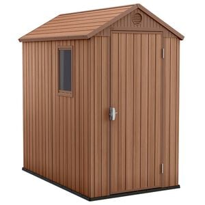 Keter Shed Brown Plastic Medium UV-resistant materials Shed
