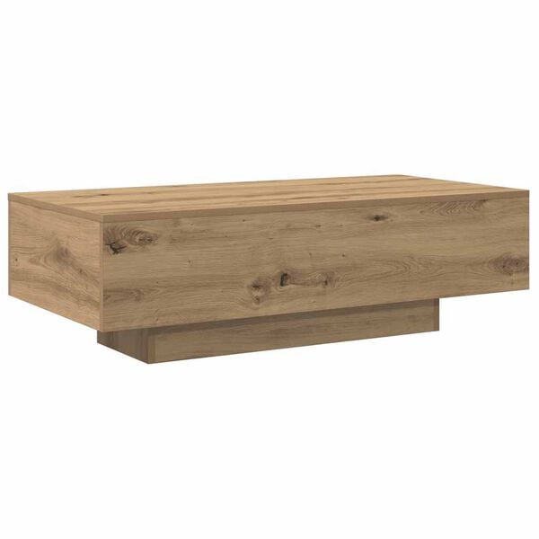 vidaXL Coffee Table Artisan oak Engineered wood Medium Durable