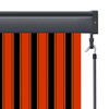 vidaXL Outdoor Roller Blind Orange and brown