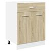 vidaXL Kitchen Cabinet Set Sonoma oak Engineered wood Large