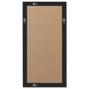 vidaXL Wall Mirror Silver Wood, glass, engineered wood 39.4 x 19.7 in