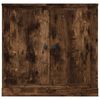 vidaXL Sideboard Smoked oak Engineered wood Medium Smoked Oak Sideboard