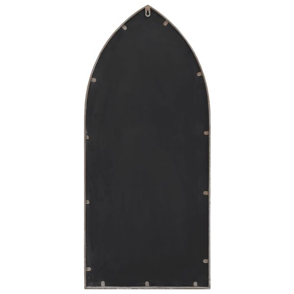 vidaXL Mirror Sand Iron 39.4 x 17.7 in Decorative Inlays Mirror