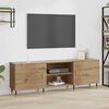 vidaXL TV Cabinet Artisan oak 59.06 x 11.81 x 19.69 in Engineered wood