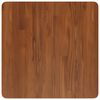 vidaXL Square Table Top Dark Brown 23.6"x23.6"x0.6" Treated Solid Wood Oak