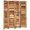 vidaXL Room Divider 66.1" Solid Wood Reclaimed