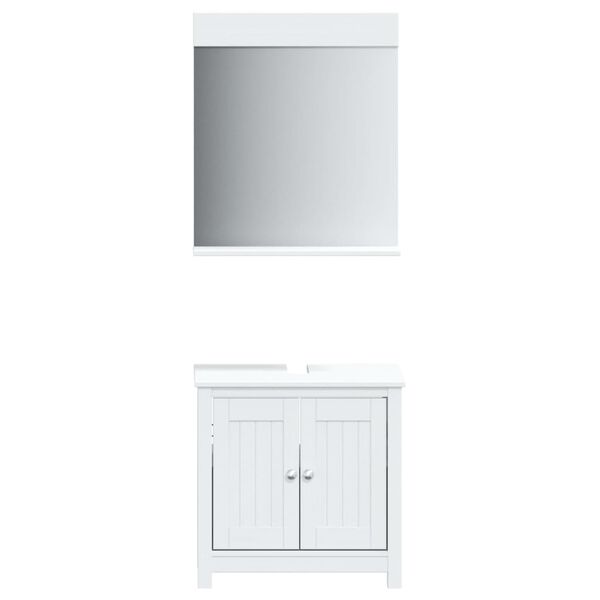 vidaXL Bathroom Furniture Set White
