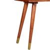 vidaXL Console Table Honey Brown Solid Acacia Wood Medium