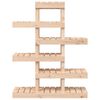 vidaXL Plant Stand Natural Wood Solid pine wood 33.5 x 9.8 x 43.1 in