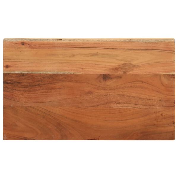 vidaXL Table Top Natural wood Solid Acacia Wood 19.7x7.9x1.0 in Durable