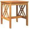 vidaXL Side Table Brown Solid Acacia wood