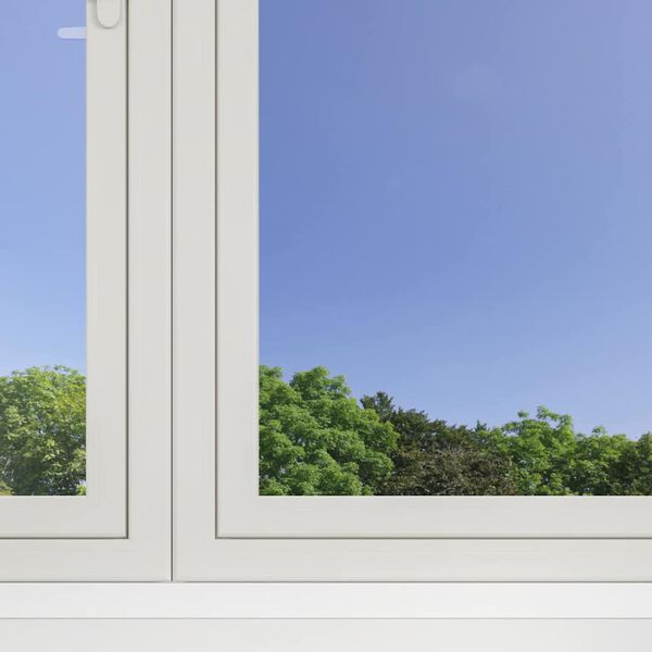 vidaXL Solar Film Silver PVC 17.7 x 787.4 in Window Film Rectangular