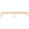 vidaXL Day Bed Natural Wood Solid pine wood 35.4x78.7 in Day Bed