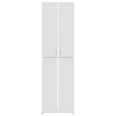 vidaXL Hallway Wardrobe White 21.7"x9.8"x74.4" Engineered Wood