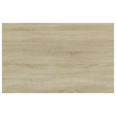 vidaXL Bookshelf Boards 8 pcs Sonoma Oak 31.5"x19.7"x0.6" Engineered Wood