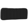 vidaXL Headboard Cushion Black 100% polyester