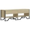 vidaXL TV Cabinet Sonoma Oak Engineered Wood Large TV Cabinet