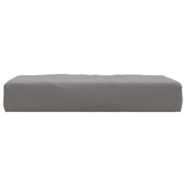 vidaXL Pallet Cushion Grey