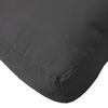 vidaXL Pallet Cushion Black 100% polyester 22.8" x 22.8" x 3.9