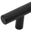 vidaXL Cabinet Handle Set of 5 Black