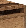 vidaXL Bedside Cabinet 2 pcs Old Wood 17.72 x 13.39 x 17.52 in