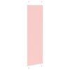 vidaXL Pleated Blind Pink 100% Polyester 25.6 x 78.7 in Adjustable Arms
