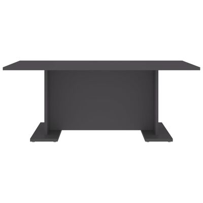 vidaXL Coffee Table Gray 40.7"x23.6"x15.7" Engineered Wood