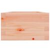 vidaXL Garden Planter Natural wood Solid Douglas wood 15.7x15.7x9.1 in