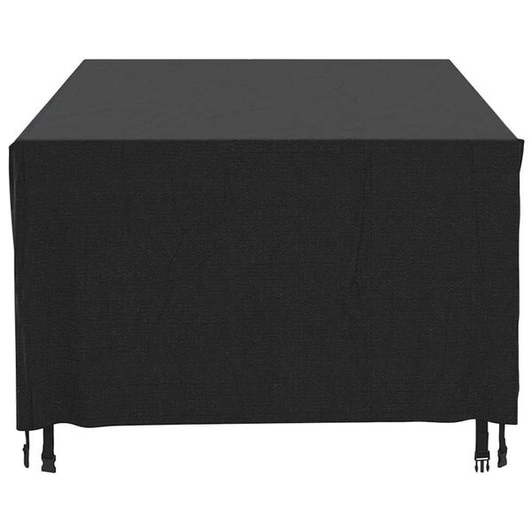 vidaXL Garden Furniture Cover Black 420D Oxford fabric