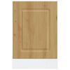 vidaXL Dishwasher Panel Artisan Oak Engineered Wood Standard Durable