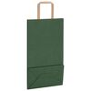 vidaXL Paper Bags 50 pcs with Handles Green 21x11x36 cm