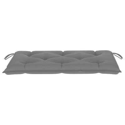 vidaXL Garden Bench Cushion Gray 39.4x19.7"x2.8" Fabric"