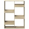 vidaXL Room Divider Sonoma Oak Engineered Wood 39.4x13.0x53.1 in