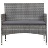 vidaXL Sofa Set Grey
