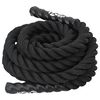 vidaXL Battle Rope Black 19.7 ' 9.9 lb Polyester