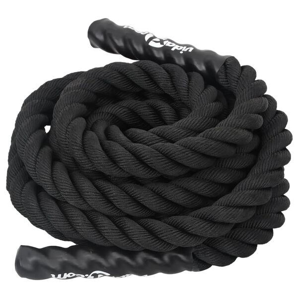 vidaXL Battle Rope Black 19.7 ' 9.9 lb Polyester