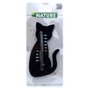 Nature Wall Thermometer Black ABS plastic Medium Decorative Inlays