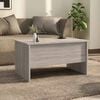 vidaXL Coffee Table Grey Sonoma Engineered wood Medium
