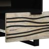 vidaXL Coffee Table Beige and Black 31.50 x 21.26 x 15.75 in