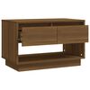 vidaXL TV Cabinet Brown Oak Engineered Wood TV Cabinet Rectangular